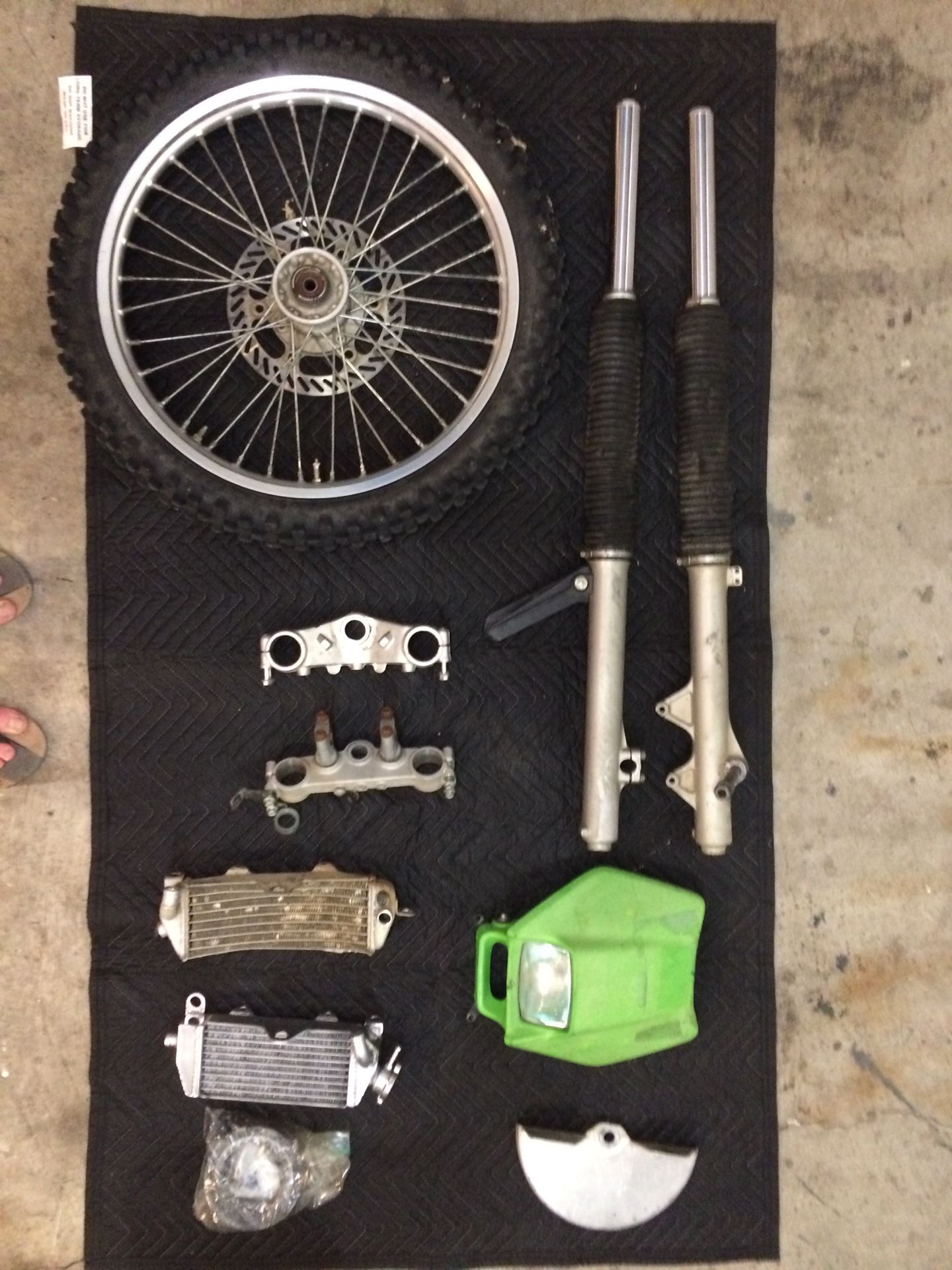 Kawasaki kdx kdx200 parts