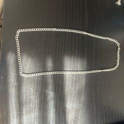 Silver Chain From Ice Link