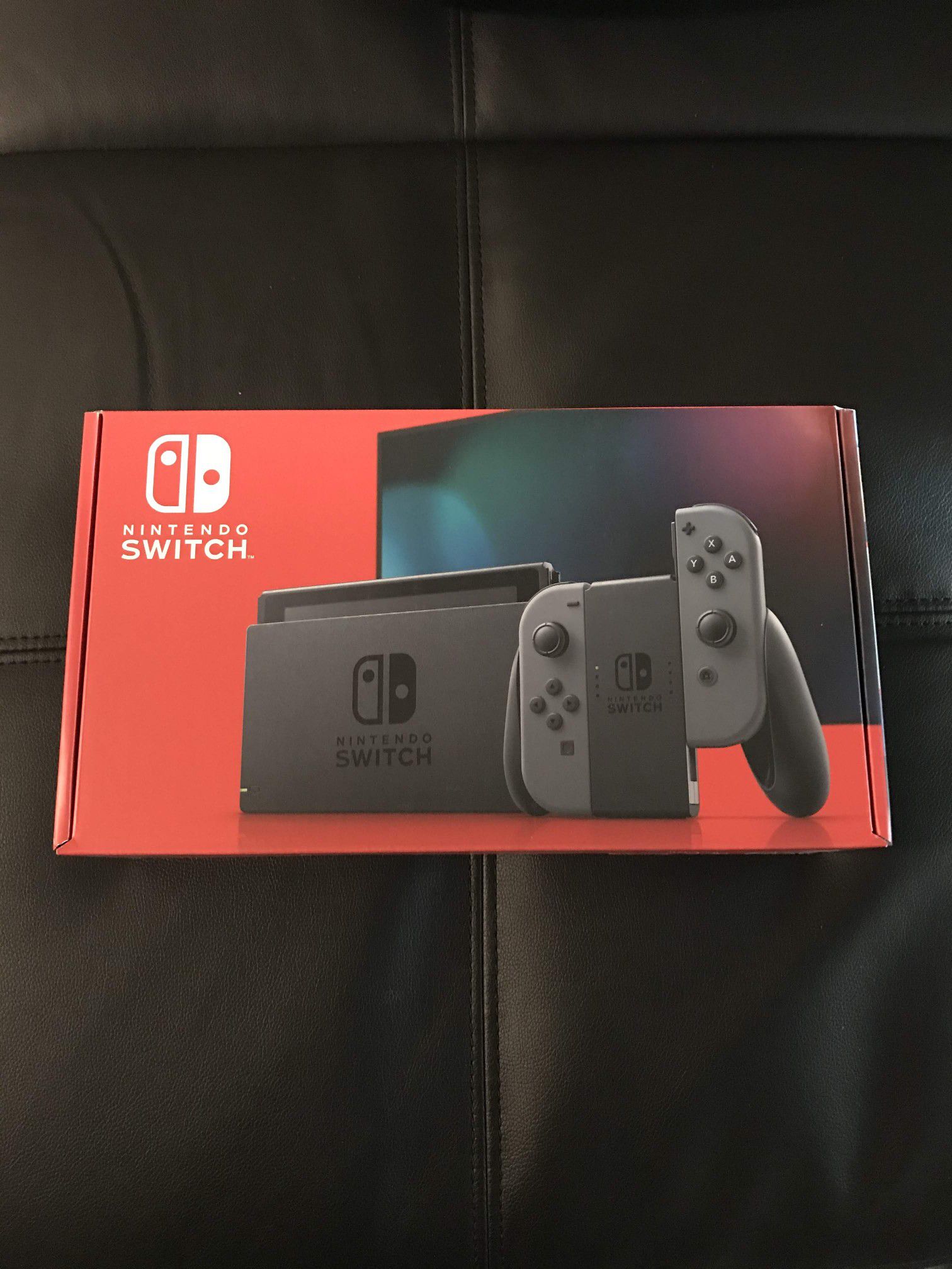 Nintendo switch v2 grey newest version NEW