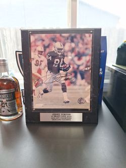 Jerry Porter Signed 8x10  Oakland Raiders 