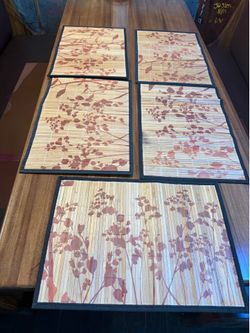 Bamboo table mats