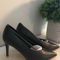 Heels new Women's Closed Toe High Heels Dress Pointed Toe 6.5