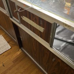 4 Glass Cases.. $60 A Piece Or Best Offer