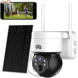 Wireless Outdoor Solar Security camera 4MP