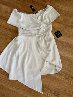 New! Lulus Champagne Mini Dress L