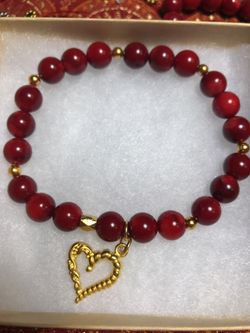 Coral bracelet