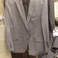Tommy Hilfiger Mens Pliad Grey Blazer