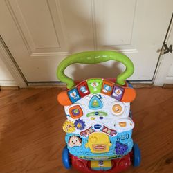 VTech Stroll & Discover Activity Walker with Accessories, Baby and Toddler Toys