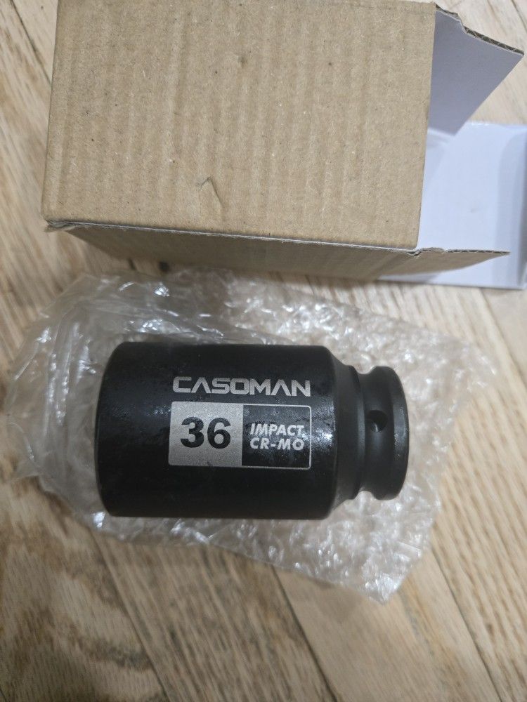 1/2 Inch X 36mm Axle Nut Socket 