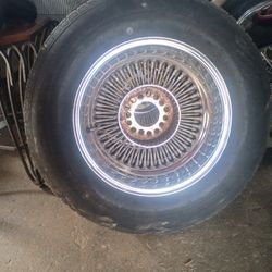 Old School 90s. Style Wheels No Caps Tires All Match And Hold Air They Need Cleaned Up 5 Lug Universal 