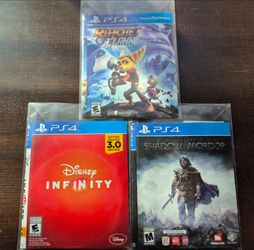 Playstation 4 lot of three games $15
