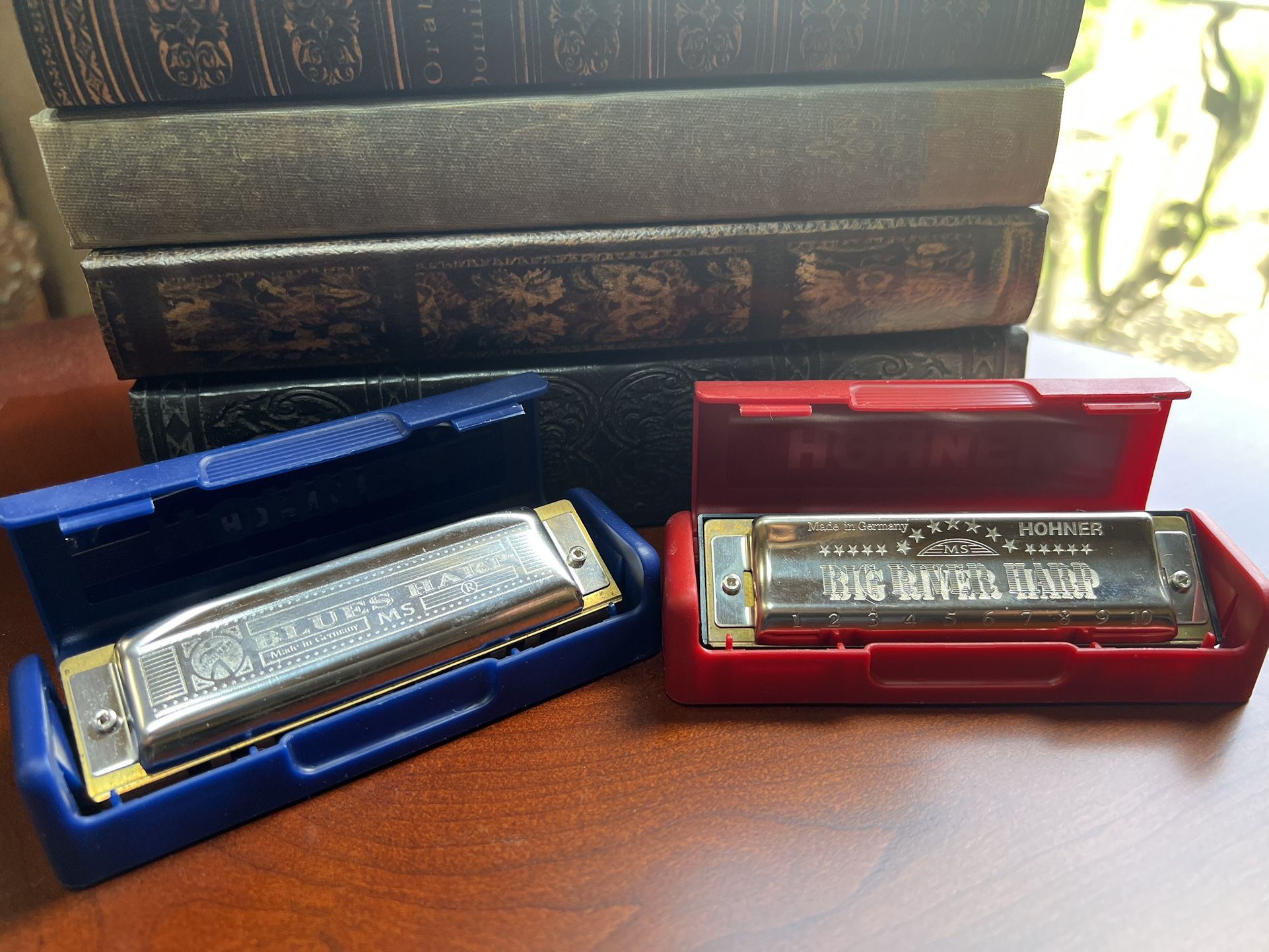 Hohner MS Big River Harp & MS Blues Harp Harmonicas