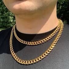 Gold Plated Cuban Link Chain