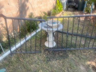 Iron fence