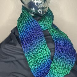 Women’s Hand Knit Infinity Scarf (wrap)