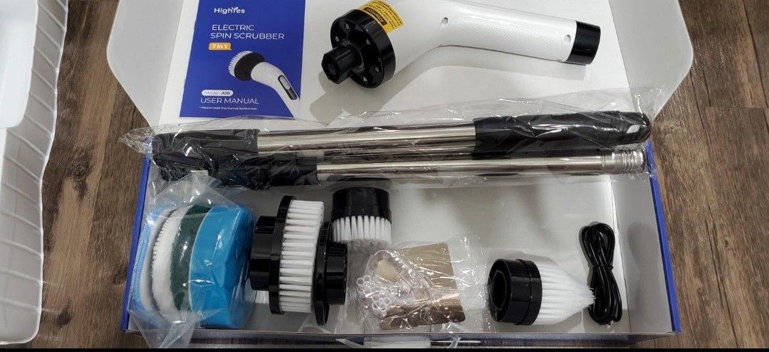 Electric Spin Scrubber - Electric Cleaning Brush for Tile Tub