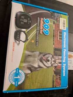 Electric dog fence