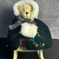 Muffy VanderBear 1996 A Christmas Carol Vintage Collectable Bear With Chair
