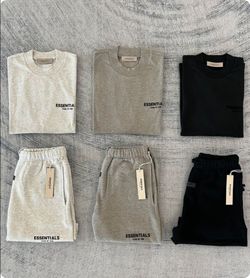 Essentials shorts an t shirts