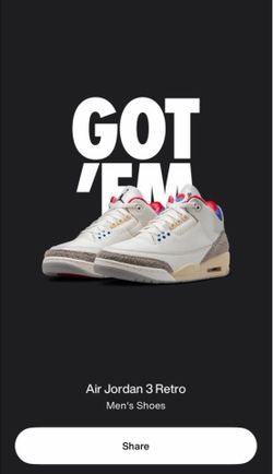 Jordan 3 Retro Seoul 2.0  Size M10