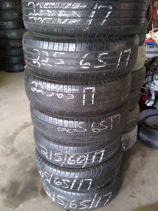 Used. Tires. 225 6517