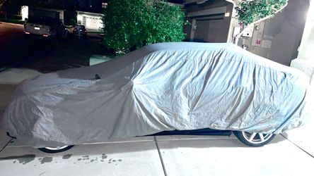 Gray Outdoor Car Cover