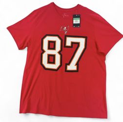 Nike NFL Tampa Bay Buccaneers Rob Gronkowski #87 T-Shirt Men's XL NWT