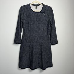 BCBGMAXAZRIA Linza Fringe Trim Knit Fit & Flare Dress M Drop Waist Navy Print for Sale in Addison, IL - OfferUp BCBGMAXAZRIA Linza Fringe Trim Knit Fit & Flare Dress M Drop Waist Navy Print for Sale in Addison, IL - OfferUp
