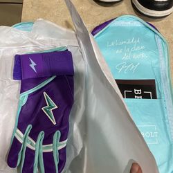 Brand New Bruce Bolt Batting Gloves Baseball Softball Ketel Marte