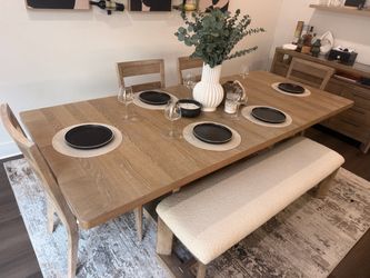 New Dining set , furniture , chairs , server, bar