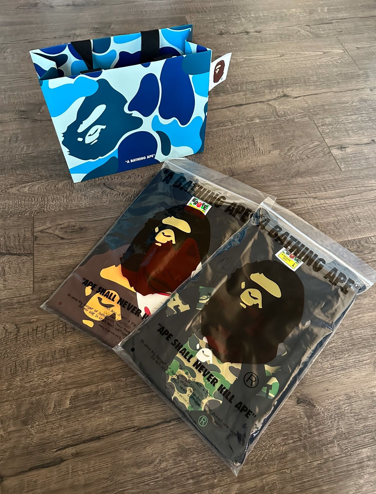 Bape Camo shirt Size Large