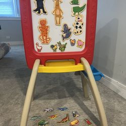 2 Sided Chalk/magnet Board 