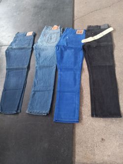38 x 32 Lot of 4 Levi's Jeans