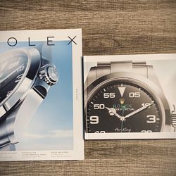 Official ROLEX Coffee Table Books Set Of 2