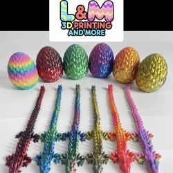 Mini Dragon With 🥚 Egg ( Message Me For Shopify Link)