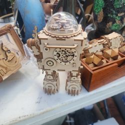 Wood Puzzle Decorations 