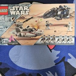 Lego Star Wars Imperial Drop Ship Vs Rebel Scout Speeder
