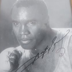 Suga Ray Lenard Signed Auto Graph 