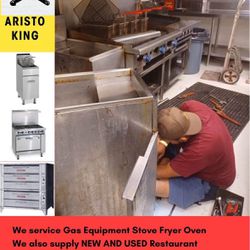Restaurant Gas Stove Fryer Oven Service 