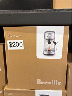 Breville the bambino new sealed with warranty