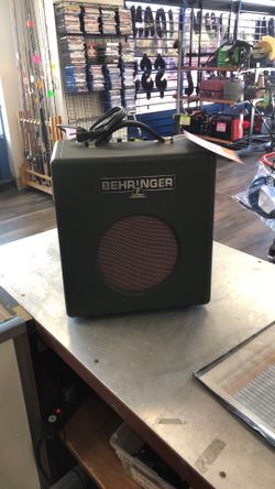1003 Behringer THUNDERBIRD BX108 Corded 120v 25watt 8” Bass Combo Amp W/ Power Cord 550299