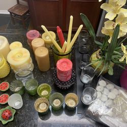 Candles/ Holders  / Decor