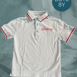 kids burberry shirt
