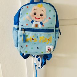 Cocomelon Harness Back Pack For Kids 
