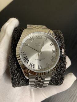 Brand New Invicta Windsor Men’s Watch 43mm – Silver, Roman Numerals