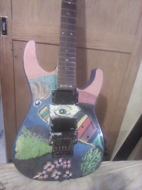 Ltd Kirk Hammett Signature Hand Painted Rare Model