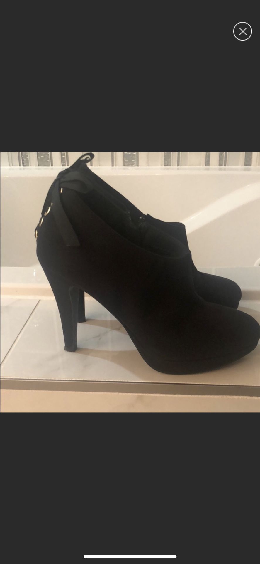 Black booties