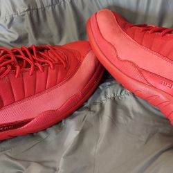 Reto 12's ! Jordan 12 All Red ....