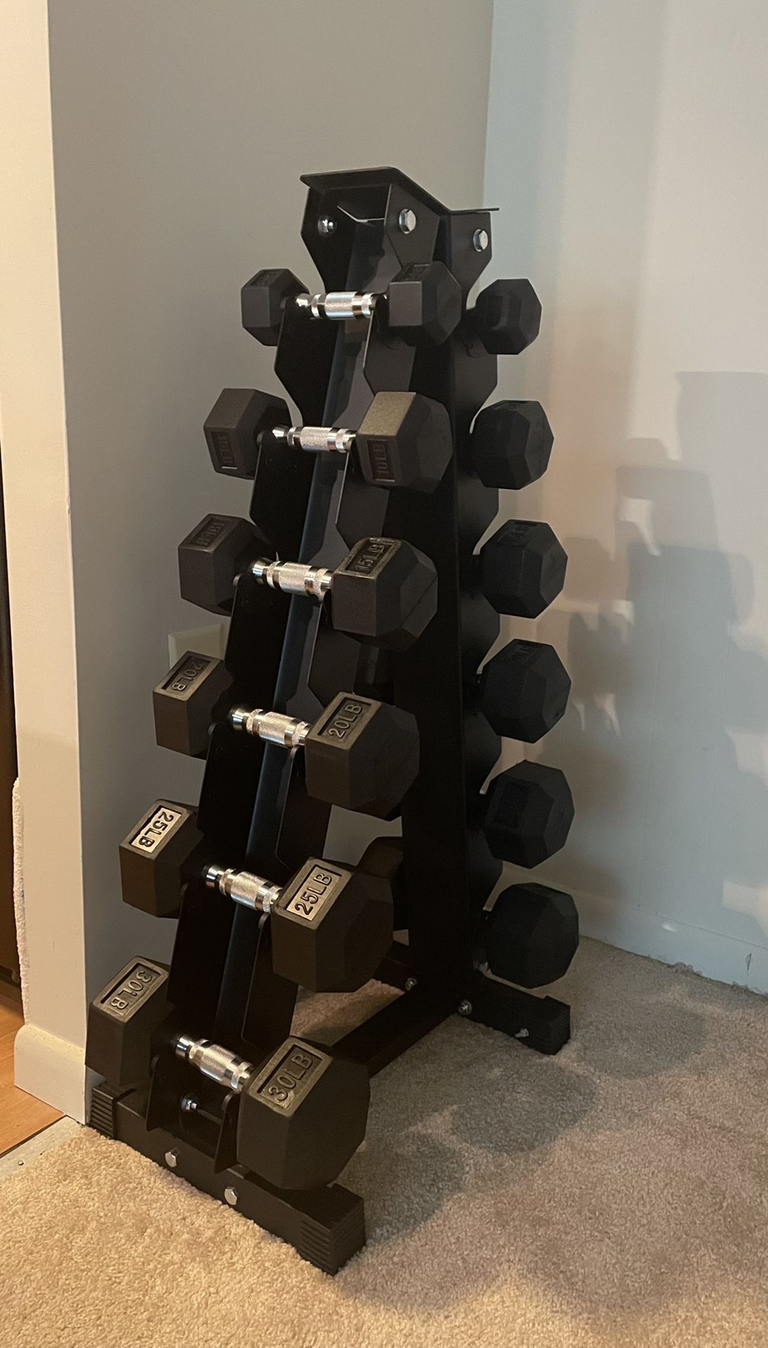 6 Pair Dumbbells 💪🏻 Set All New Never Used