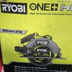 Ryobi One 18v Circular Saw Tool Only No Battery